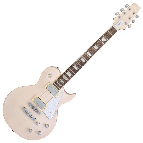 Aria ProII PE-AE200 MBWH (Marble White) エレキギター〈アリア...