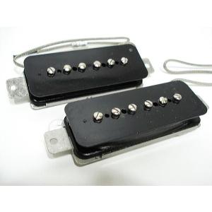 LINDY FRALIN/PICKUPS P-90 Dogear BK/SET【リンディーフレーリン】｜gakki-de-genki