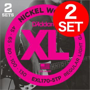 D'addario EXL170-5TP ベース弦（5弦用・2セットパック）〈ダダリオ〉｜gakki-de-genki