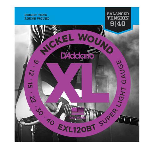 D'addario/エレキ弦 EXL120BT Balanced Tension【メール便OK】