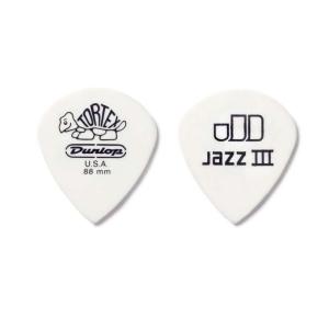 Jim Dunlop ピック 478 Tortex Jazz III White〈ダンロップ〉