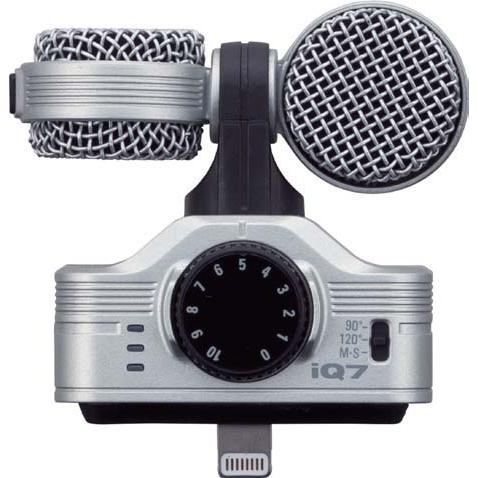 ZOOM IQ7 MS Stereo Microphone / iPhone / iPad 用のステ...