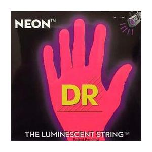 DR/NEON Guitar String Neon Red DR-NRE エレキギターネオン弦〈デ...