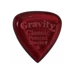 GRAVITY GUITAR PICK/GCPS6P アクリルピック Classic Pointed Standard【グラビティギターピック】【メール便発送代引き不可】｜gakki-de-genki