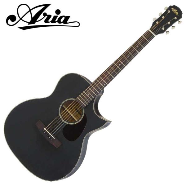 ARIA/エレアコ Aria-101CE MTBK (Black, Matt)〈アリア〉