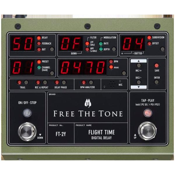 Free The Tone FT-2Y  FLIGHT TIMEデジタルディレイ〈フリーザトーン〉