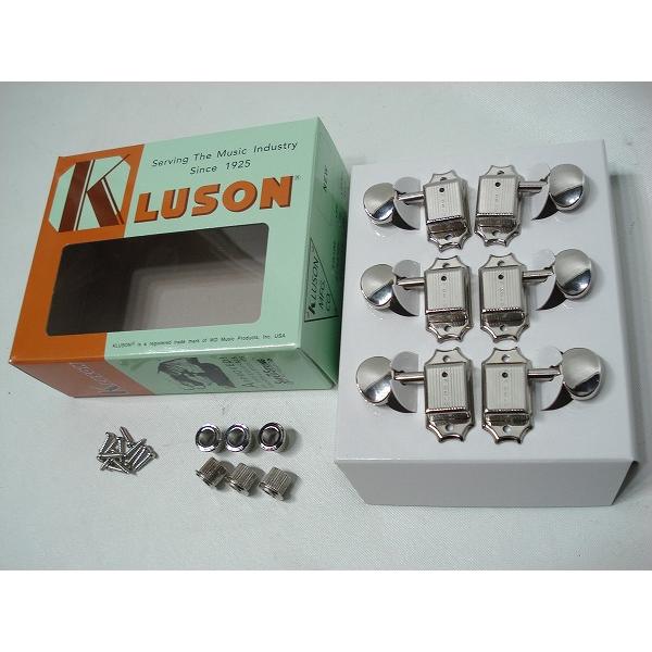 KLUSON/ペグ 3per side/MB/Nickel 【クルーソン】