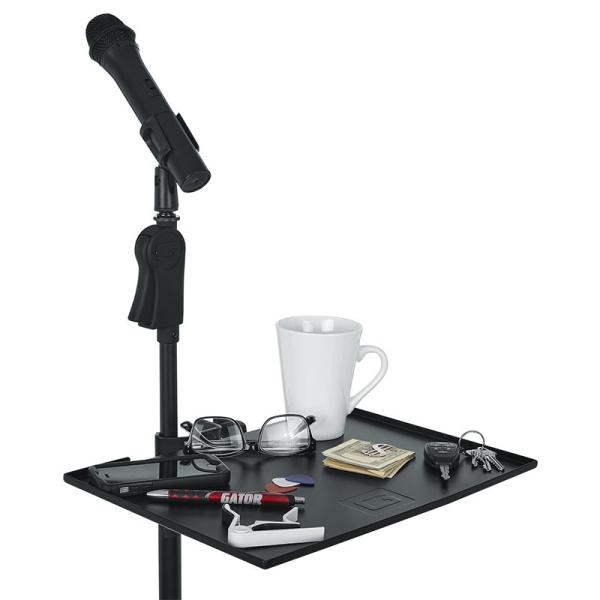 Gator Frameworks GFW-SHELF1115 マイクスタンド用トレー（四角型、大）〈...