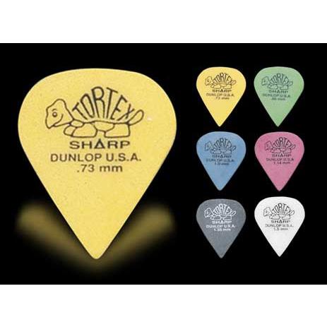 Jim Dunlop/ピック 412R TORTEX SHARP（10枚セット）【ダンロップ】