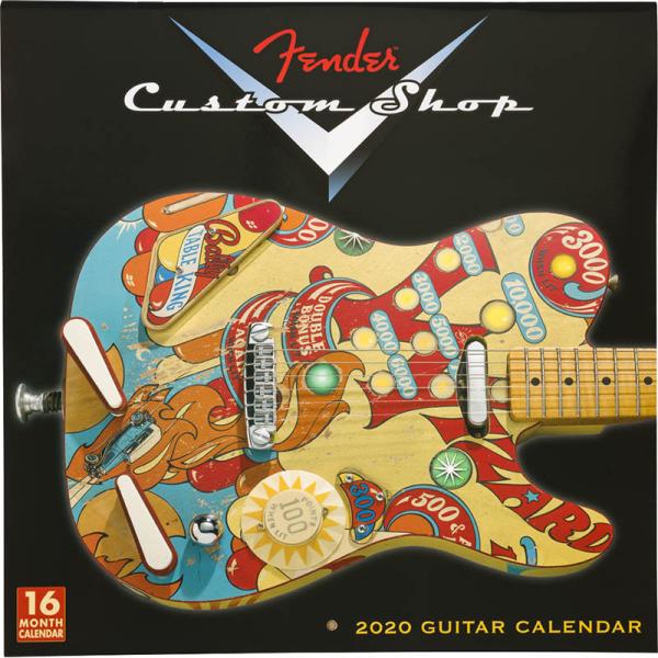 Fender 2020 Custom Shop Calender フェンダーカスタムショップカレンダ...