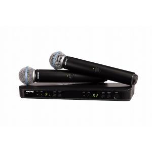 SHURE BLX288J/B58-JB ボーカルワイヤレスシステム〈シュアー〉｜gakki-de-genki