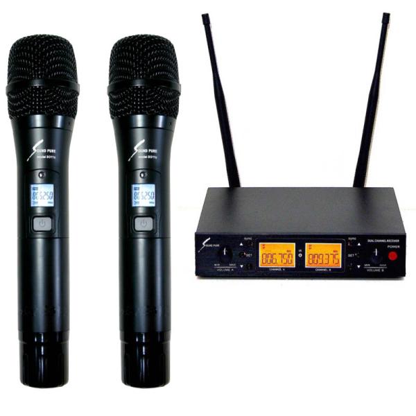 sound pure SPH80112-VDUAL ハーフラック 8011II ワイヤレスハンドマイ...