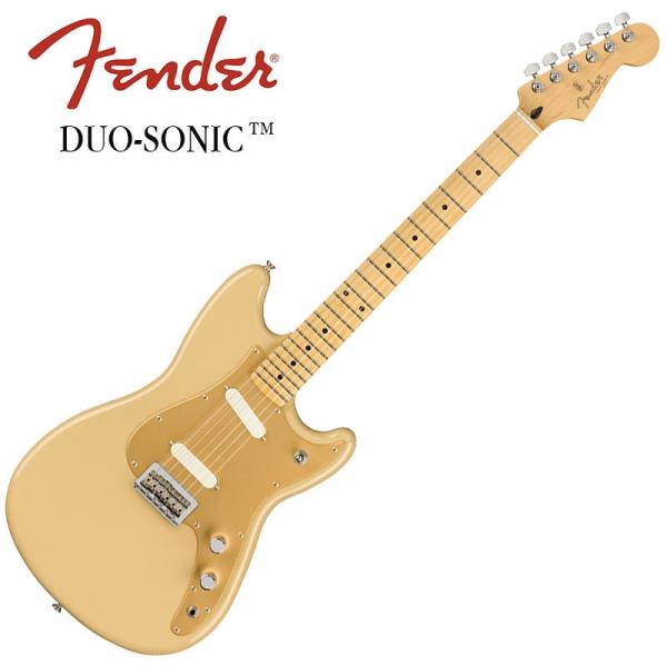 Fender Player Duo Sonic, Maple Fingerboard, Desert...