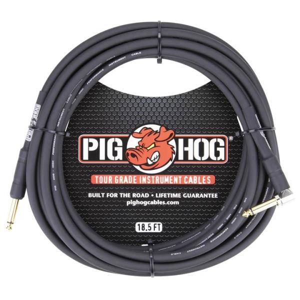 PIGHOG PH186R 5.6m S/L シールド ギターケーブル 〈ピッグホッグ〉