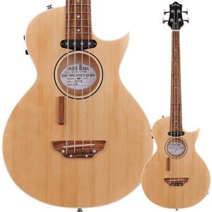 GrassRoots G-AC-BASS NTL/STN Natural Satin エレアコベース【グラスルーツ】｜gakki-de-genki