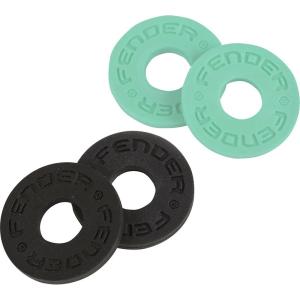 Fender STRAP BLOCKS 4 PK Black and Surf Green【フェンダー】｜楽器de元気