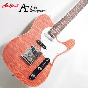 Aria ProII 615-AE200 MP (Misty Pink) エレキギター｜gakki-de-genki