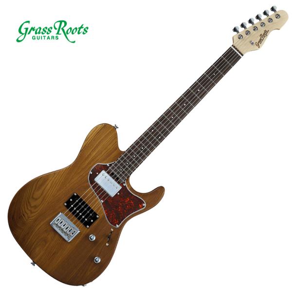 GrassRoots G-THROBBER-DX See Thru Brown エレキギター〈グラス...