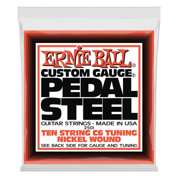 ERNIE BALL PEDAL STEEL 10-STRING C6 TUNING NICKEL ...