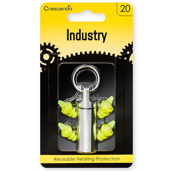 Crescendo  Industry 20 耳栓 騒音の多い作業環境用【クレッシェンド】