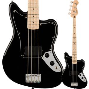 Squier by Fender Affinity Series Jaguar Bass H Maple Fingerboard Black ジャガーベース【スクワイア フェンダー】｜gakki-de-genki