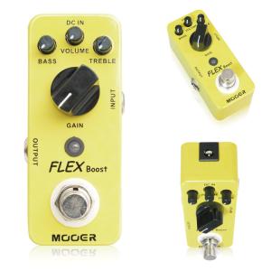 Mooer Flex Boost フレックスブースト ブースター オーバードライブ〈ムーアー〉〈正規輸入品〉｜gakki-de-genki