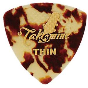 Takamine セルロイド P1T THIN トライアングルピック 10枚セット (タカミネ)