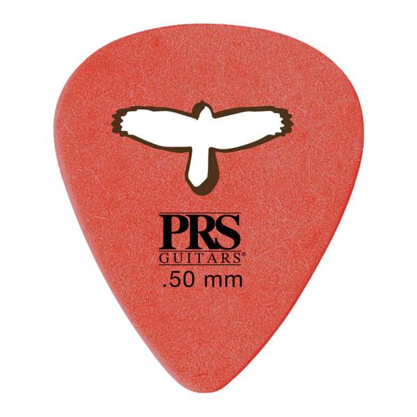 PRS Delrin Punch Picks Red .50mm ピック 12枚〈Paul Reed...