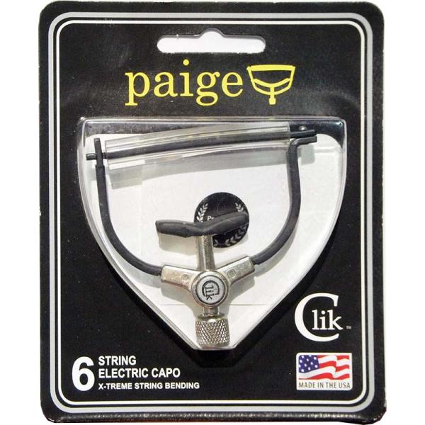 Paige Capo PC-6Z THE CLIK CAPO  エレキギター用〈ペイジカポ〉