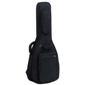 Aria LFC-120 クラシックギター用ライトケース Black (Inner: Wine Red