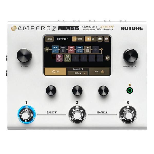 HOTONE Ampero II Stomp アンプモデラー&amp;エフェクター〈ホットトーン〉