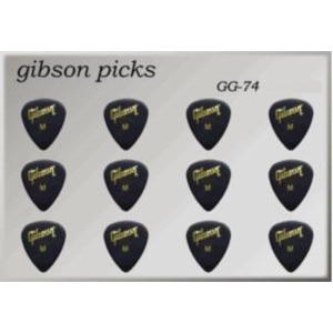 12枚】Gibson/ティアドロップピック GG-74 （12枚セット）【ギブソン