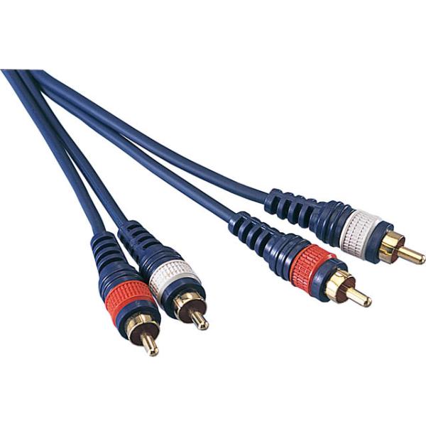 TRUE DYNA/RCAピン×2-RCAピン×2 TD-50RC2 (5m)オーディオ変換用ケーブ...