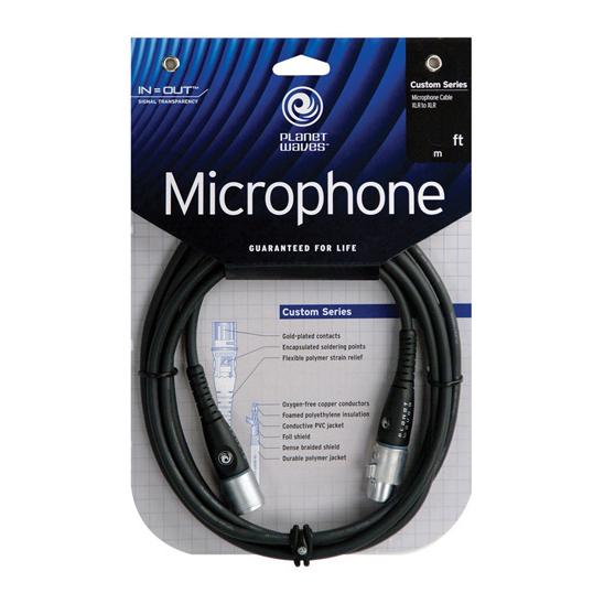 Planet Waves/マイクケーブル PW-M-10（10ft/3.0m） Custom Ser...