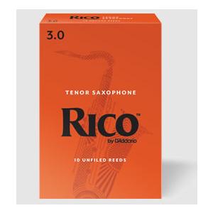 D'Addario Woodwinds RICO リコ テナーサックス用リード（10枚入り）〈ダダリオ ウッドウィンズ〉｜gakki-de-genki