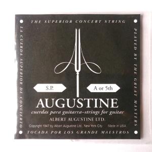 Augustine[オーガスチン]クラシックギター弦　ブラック　5弦｜gakki-mori