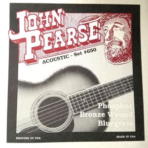 ジョンピアス John Pearse　フォスファーブロンズ弦　６弦用　アコースティックギター弦　650LM｜gakki-mori