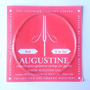 Augustine[オーガスチン]クラシックギター弦　レッド　1弦｜gakki-mori