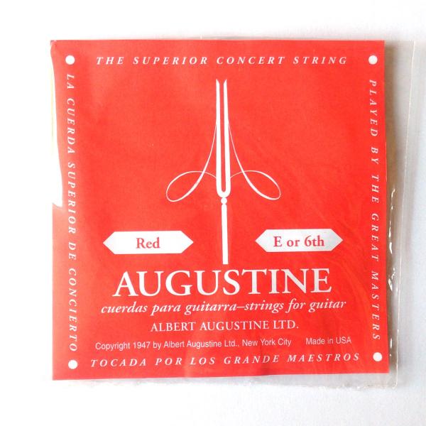 Augustine[オーガスチン]クラシックギター弦　レッド　6弦