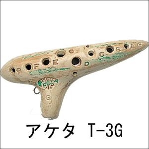 AKETA [アケタ] オカリナ T-3G 基音：G　音階：G調[ト調]/ラリーゴ/ バッグ付｜gakki-mori