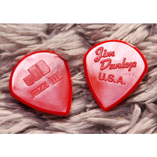 JIM DUNLOP  47B3N / JAZZ III / 1.38  Sharp RED  Ma...