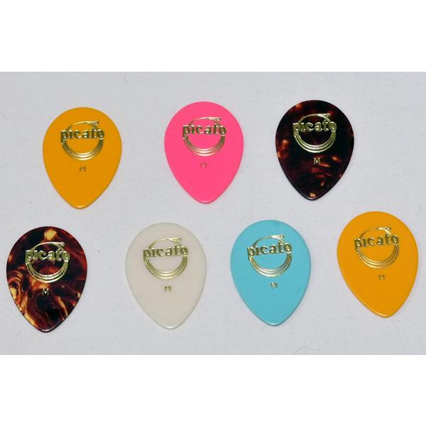 Picato マンドリンやギター用ピック  新品 7枚セット 送料無料
