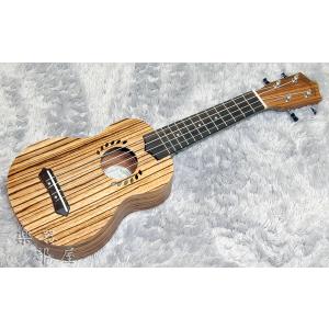 レオラニ ウクレレ ゼブラウッド ソプラノ LEOLANI LZ-S Zebra wood Soprano ギグバッグ付属の商品画像
