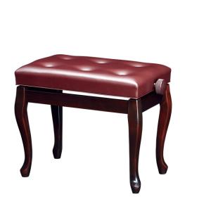 吉澤 ピアノ椅子 Moderato(N) 猫脚 ブラック（黒、BK） 日本製 ※お客様