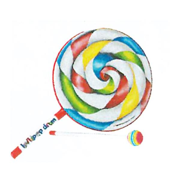 ロリポップドラム　ET-7108-00　レモワールドパーカッション　8インチ　REMO Kids L...