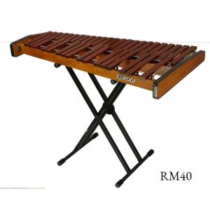 ハイグレード練習用マリンバ　コオロギ　RM40　卓上40鍵　3と1/3オクターブ　マリンバ　