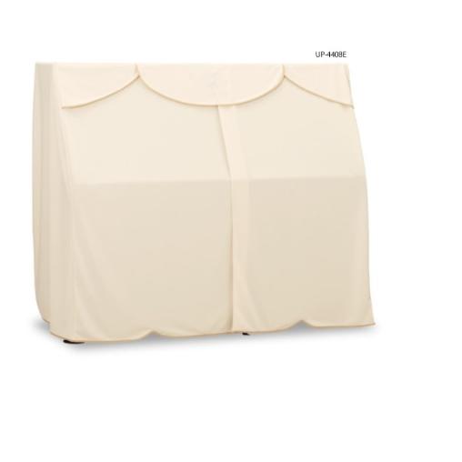 アップライトピアノカバー ト音刺繍バイヤス おしゃれ　ピアノオールカバー UP-440BE　ベージュ