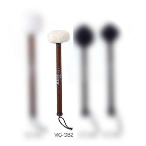 VIC-GB2　ドラマレット　ゴングマレット　タムタムマレット　ヴィックファース　Vic Firth TamTam Mallet フリース製芯　VICGB2｜gakkidonya3