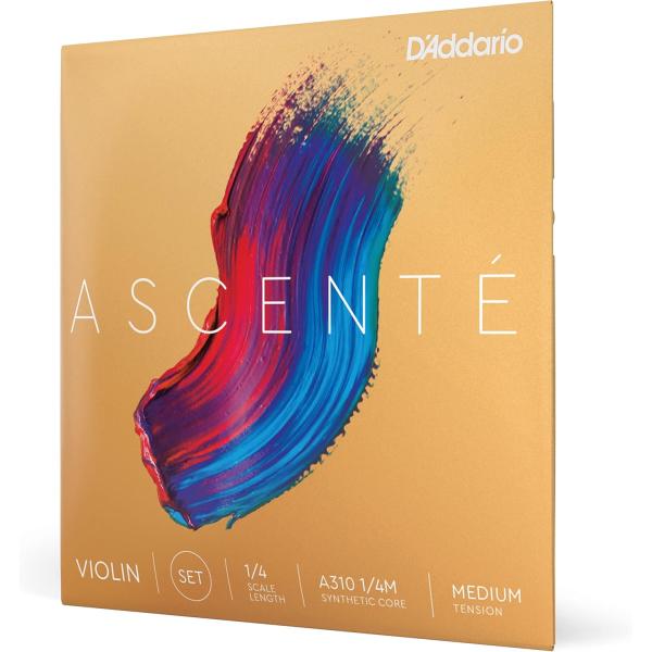 【メール便・送料無料】【D'Addario （ダダリオ）】【バイオリン弦】Ascente セット A...