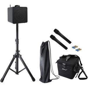 ワイヤレスアンプスピーカー　ATW-SP77とワイヤレスマイクのセット オーディオテクニカ（audio-technica） Audio-Technica ATW-SP77